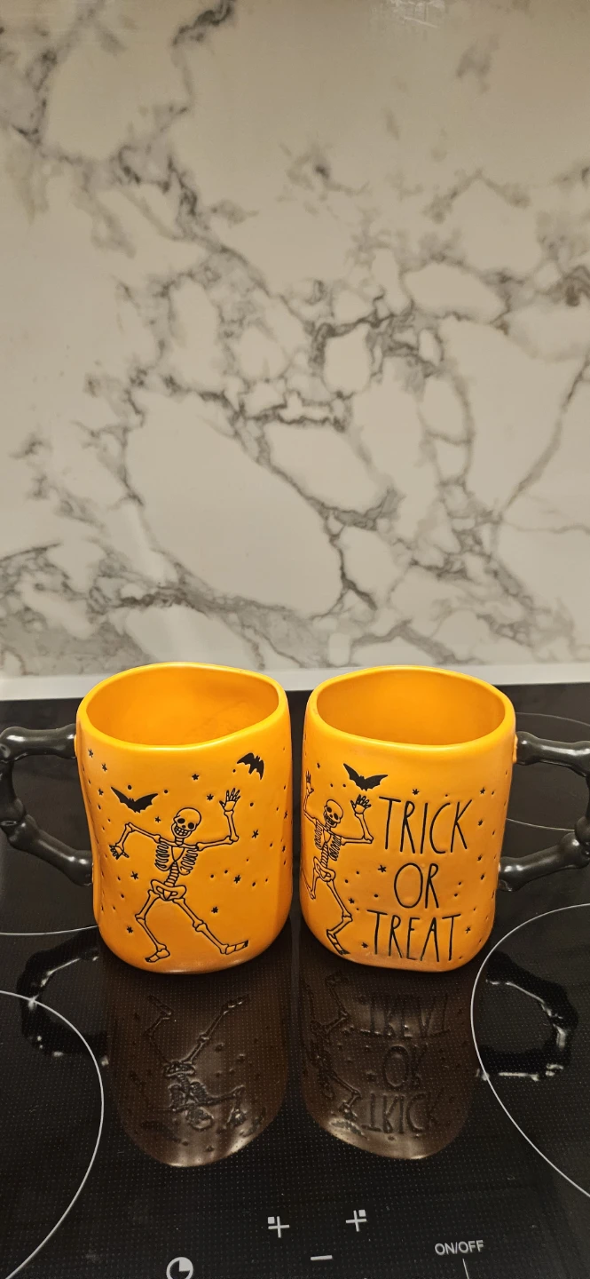 Set of 4 Rae Dunn Mugs - Halloween & Hot Cocoa Themed - photo 2