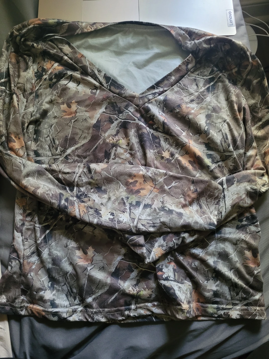 SHEIN Camouflage Long Sleeve Shirt XL