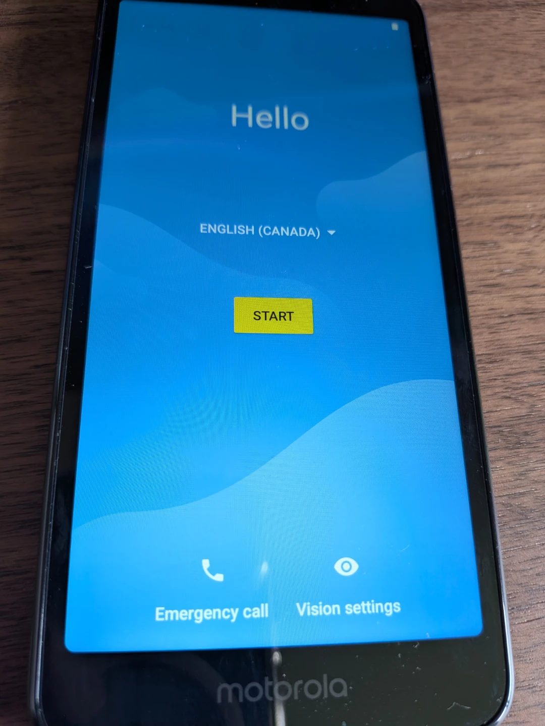 Motorola E6 Smartphone with Poetic Case