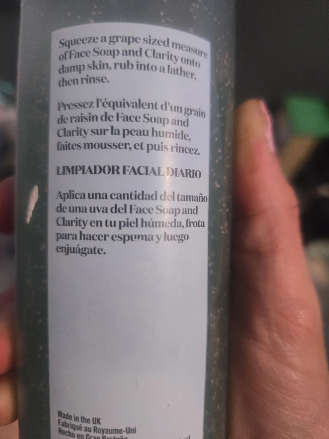 Face Soap and Clarity Cleanser