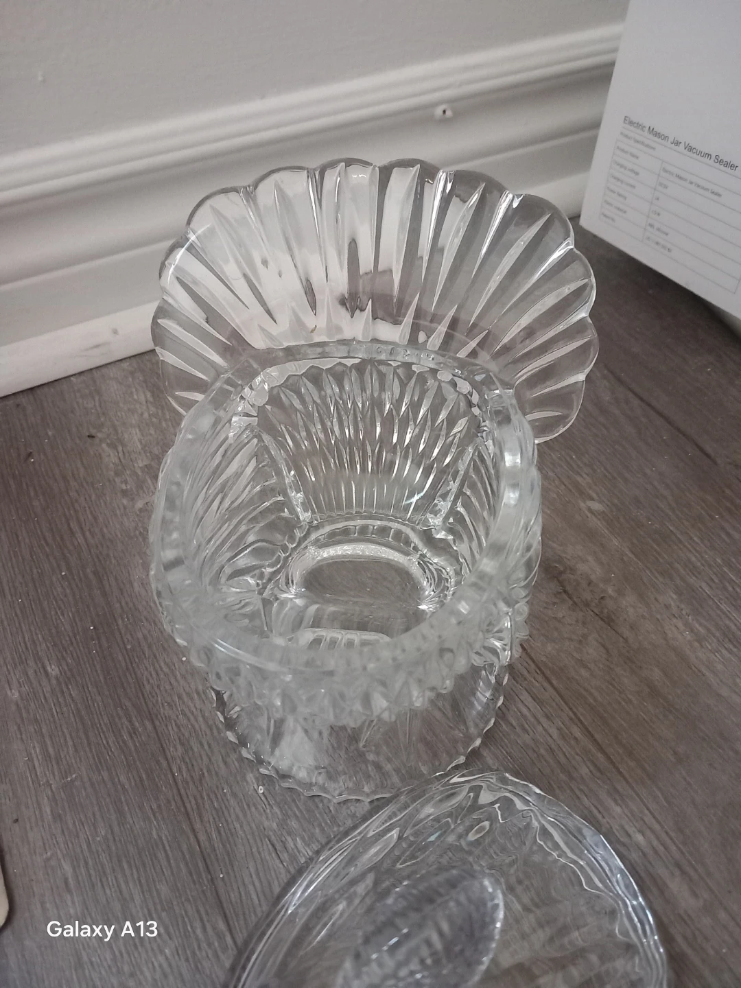 Crystal Glass Turkey Candy Dish - photo 3