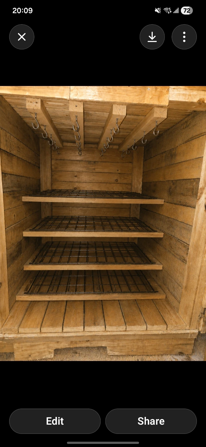 Custom built woodframe offset smoker - photo 3