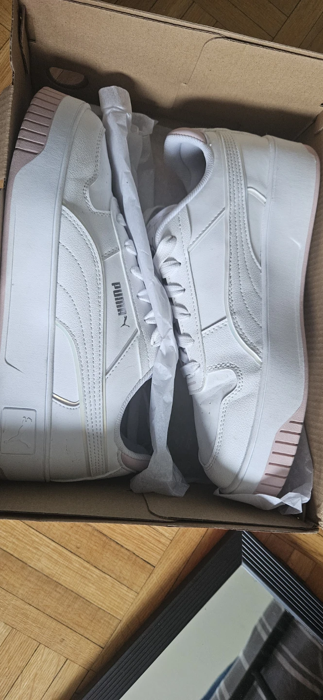 Puma Women's White Platform Sneakers