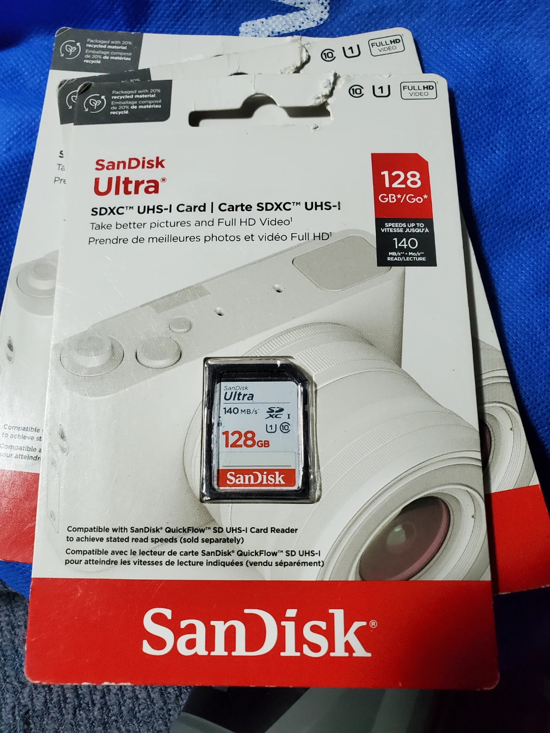SanDisk Ultra 128GB SDXC UHS-I Memory Card