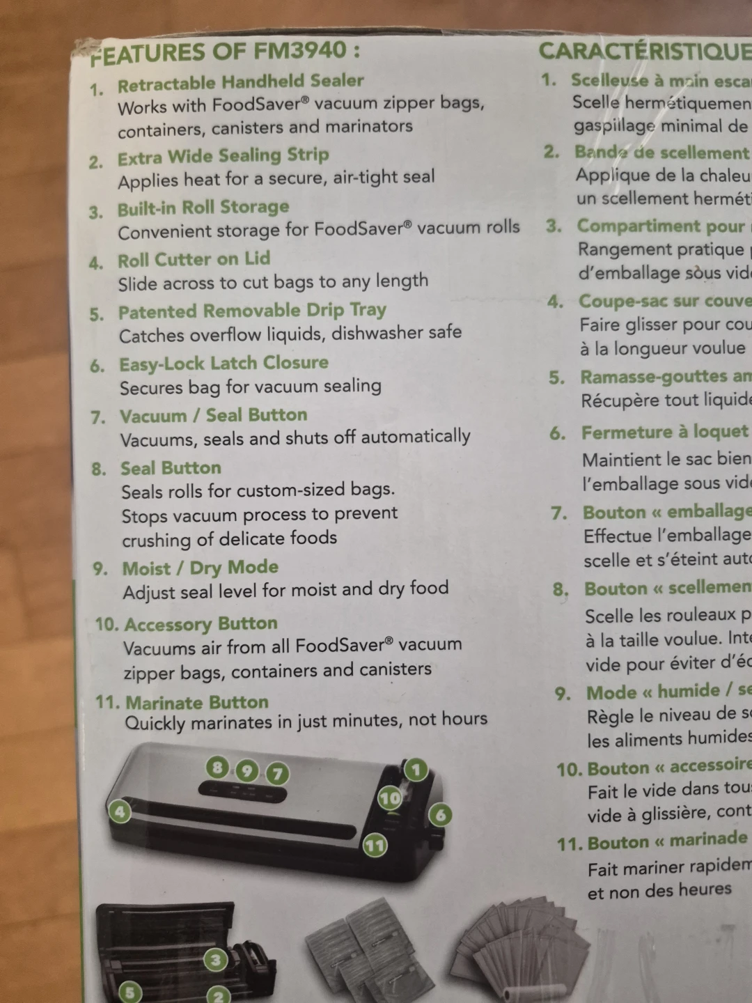 FoodSaver FM3940 Vacuum Sealer - photo 2