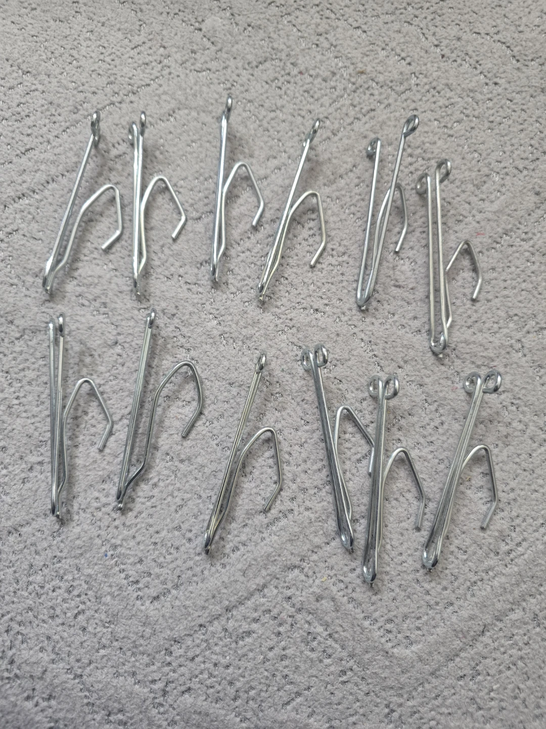 Vintage Canadian Curtain Hooks  Set