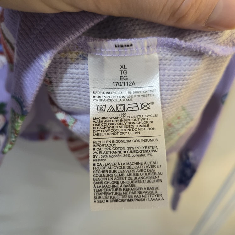 Old Navy Purple Christmas Pajamas - photo 5