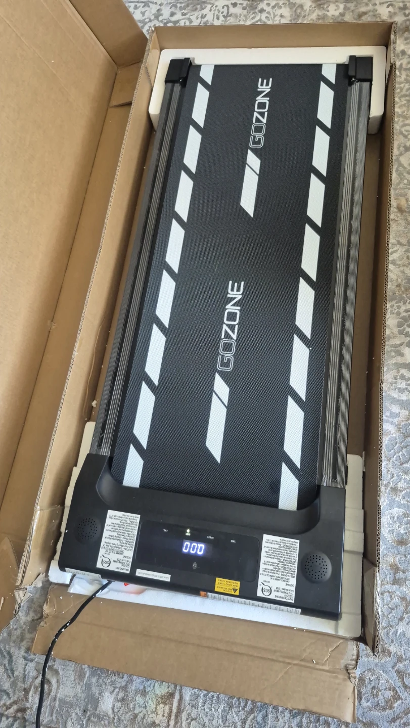 GoZone Walking Pad Treadmill with Remote