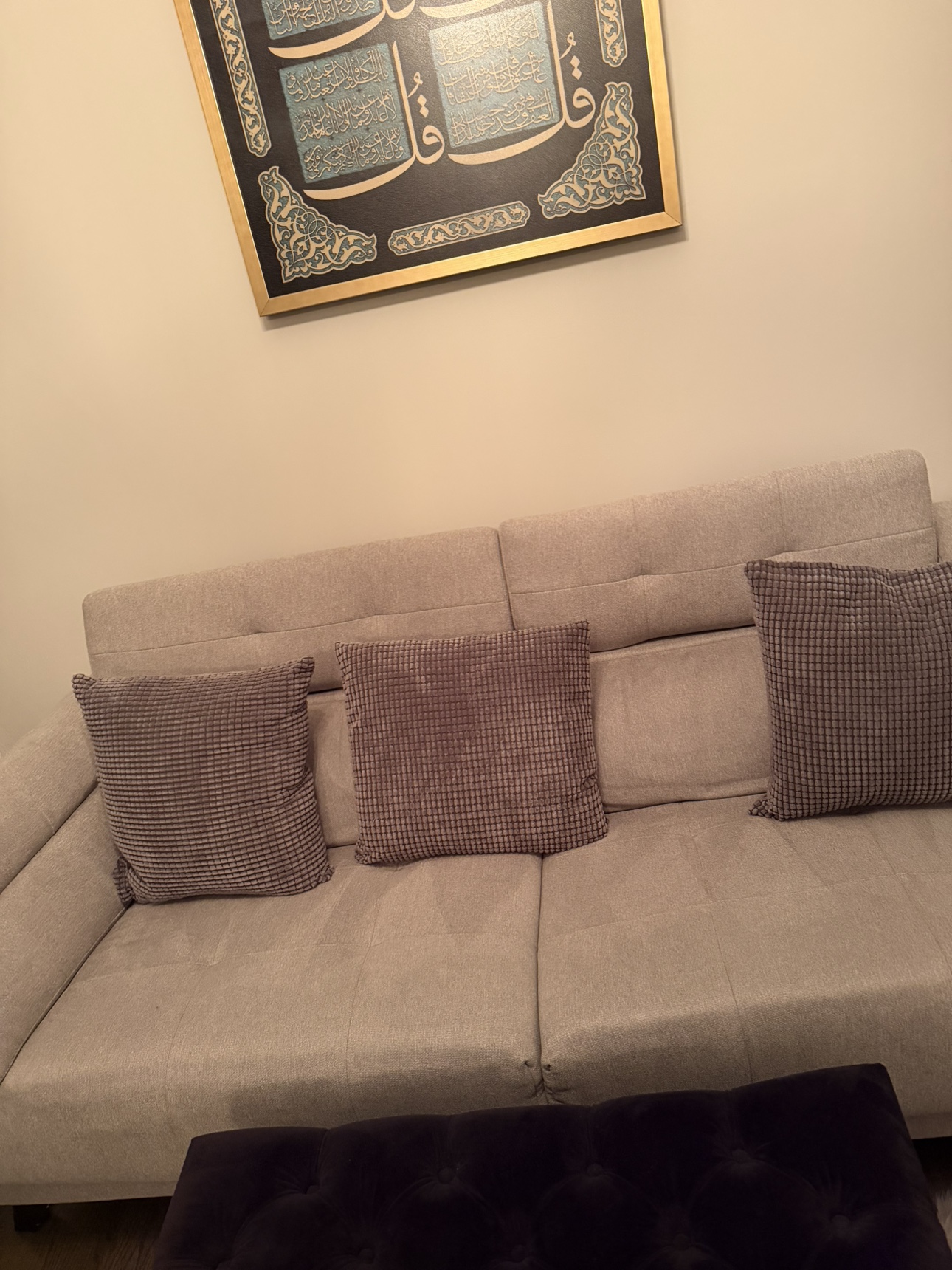 Light Grey Sectional Sofa with Storage - photo 3