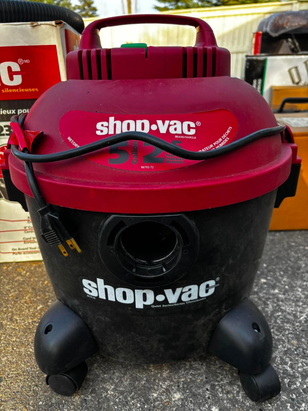 Shop-Vac 5 Gallon Quiet Wet/Dry Vacuum - photo 2