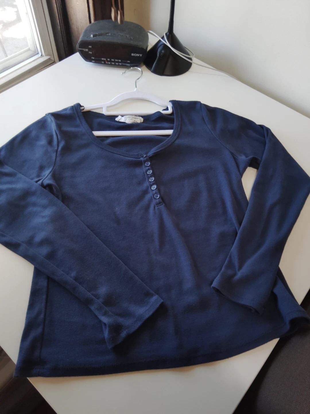 Dark blue long sleeve