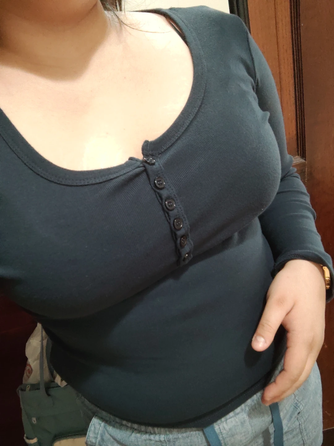 Dark blue long sleeve - photo 2