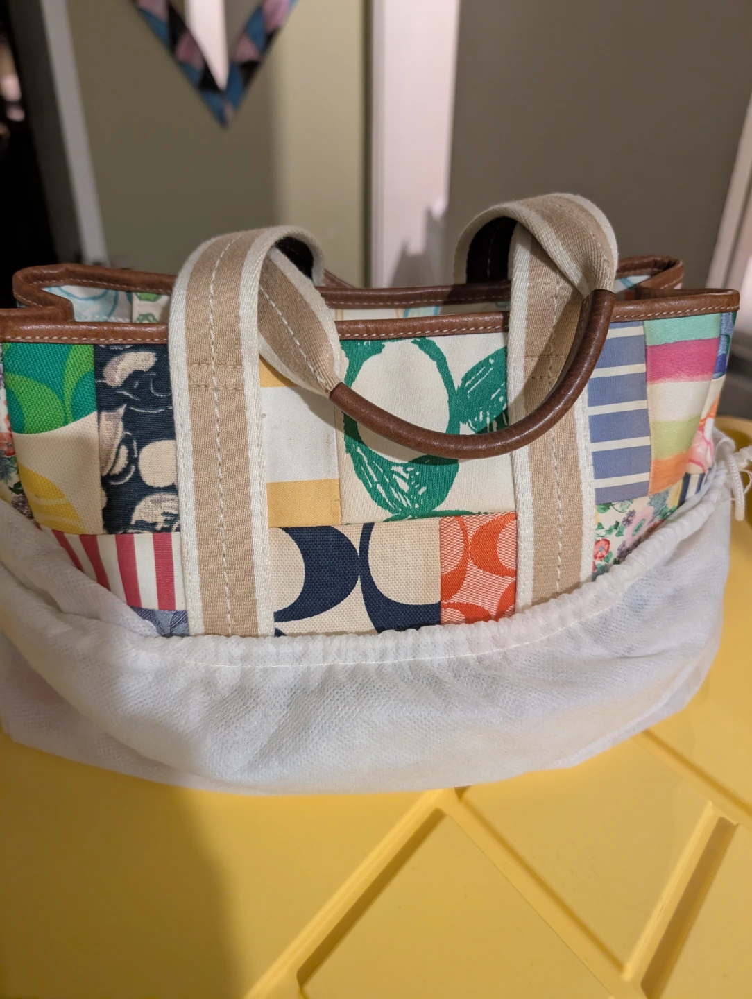 Patchwork Tote Bag