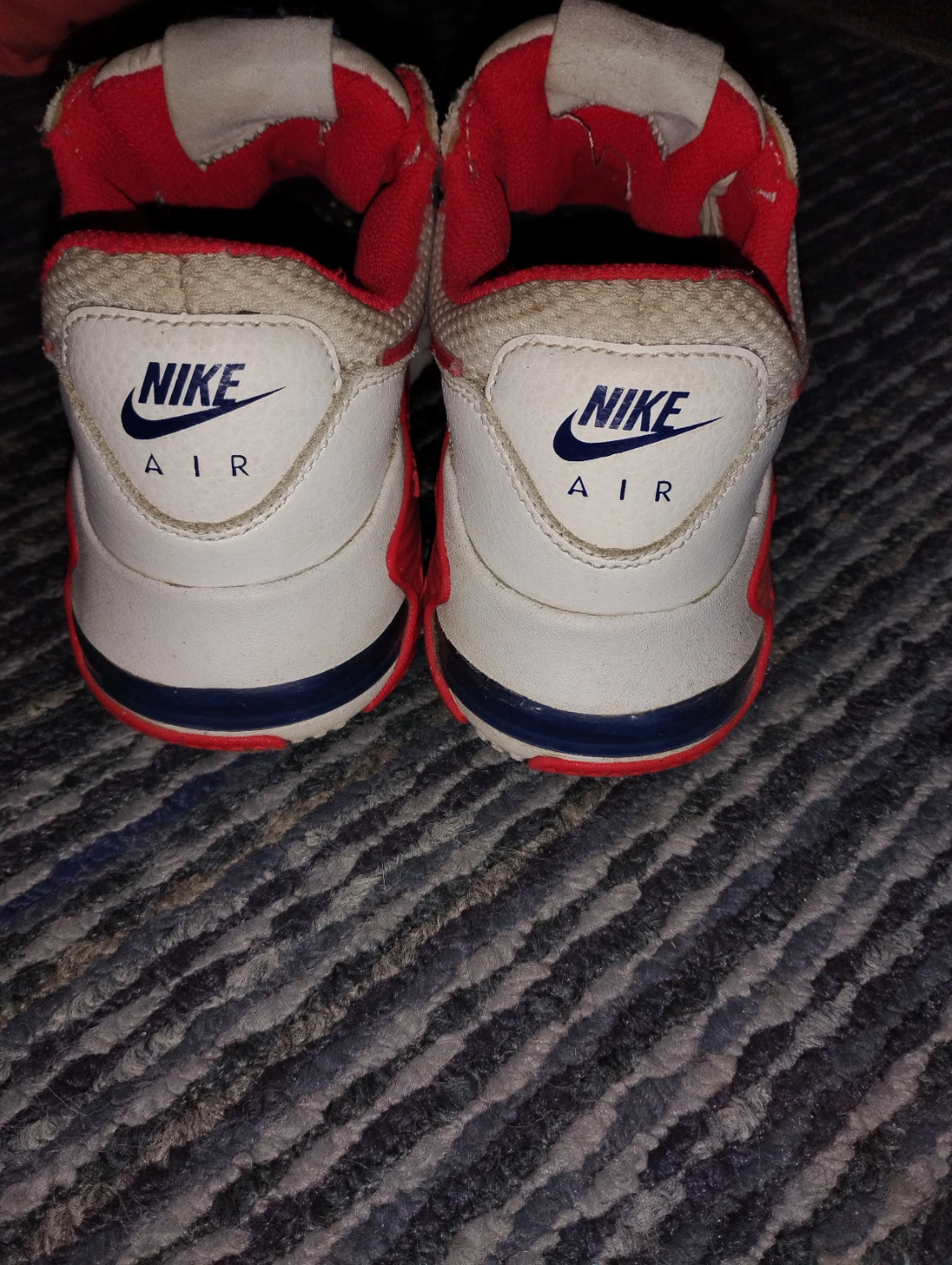 Nike Air Max Shoes - White/Red - photo 2