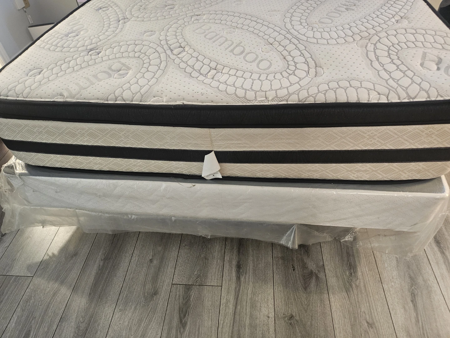 Bamboo Mattress with bed frame