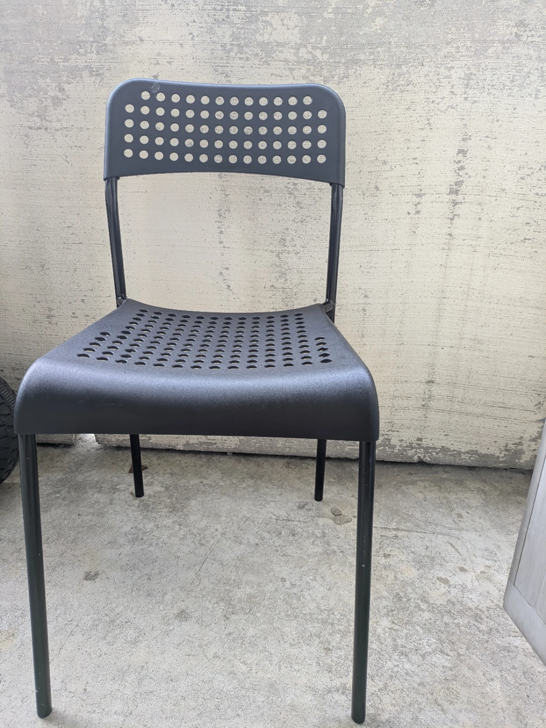 IKEA MARIUS Stool - Black