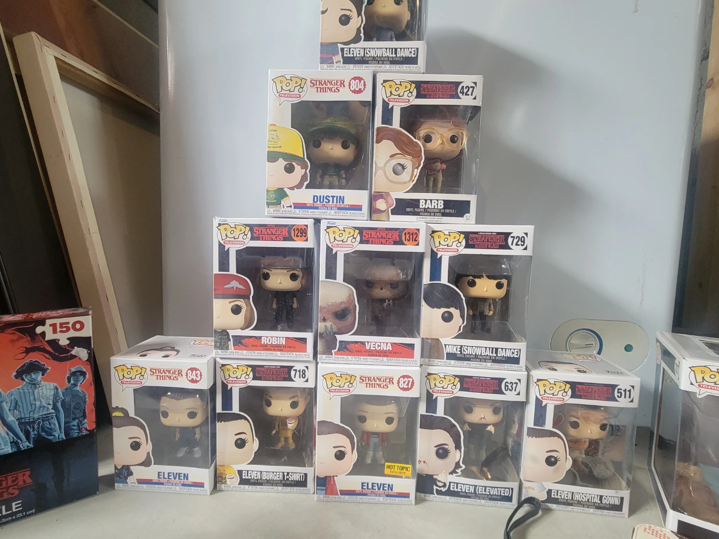 Stranger Things Funko Pop Figures and Collectibles Bundle - photo 2