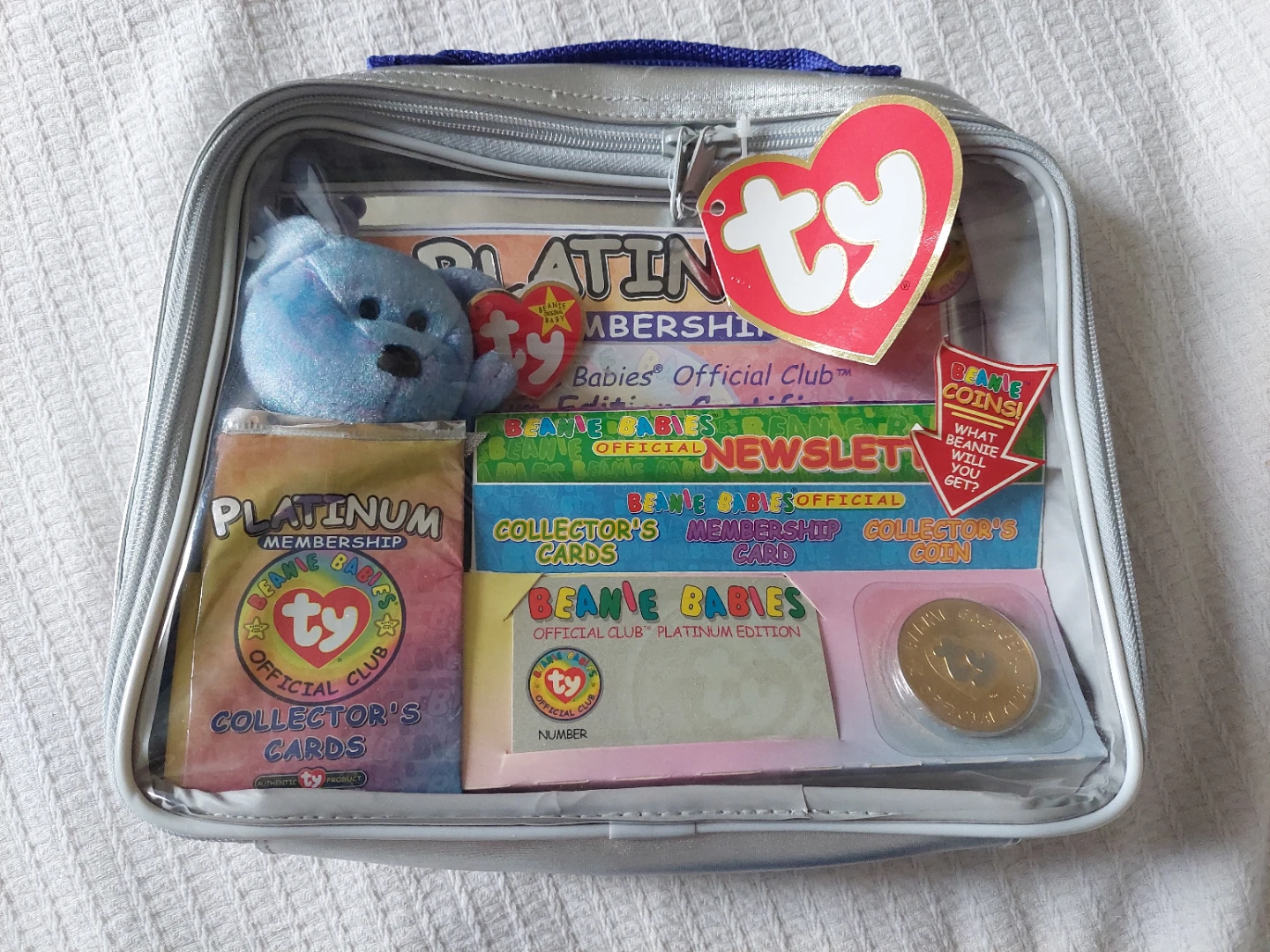 Ty Beanie Babies Platinum Edition Official Club Set