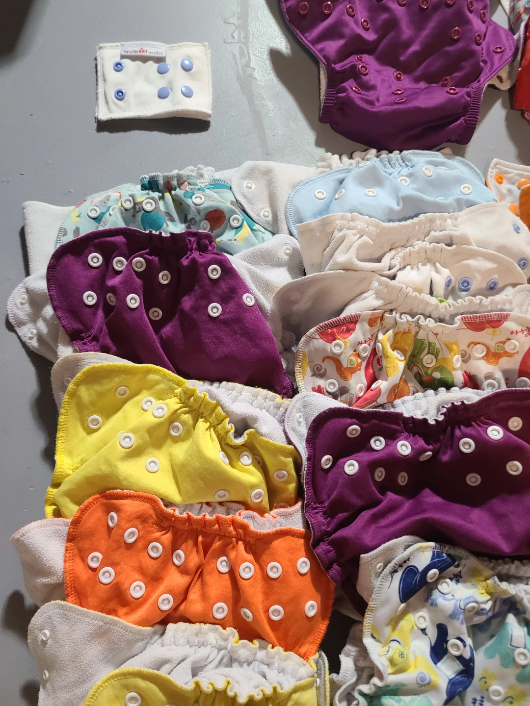 Assorted Reusable Cloth Diapers and Inserts - photo 3