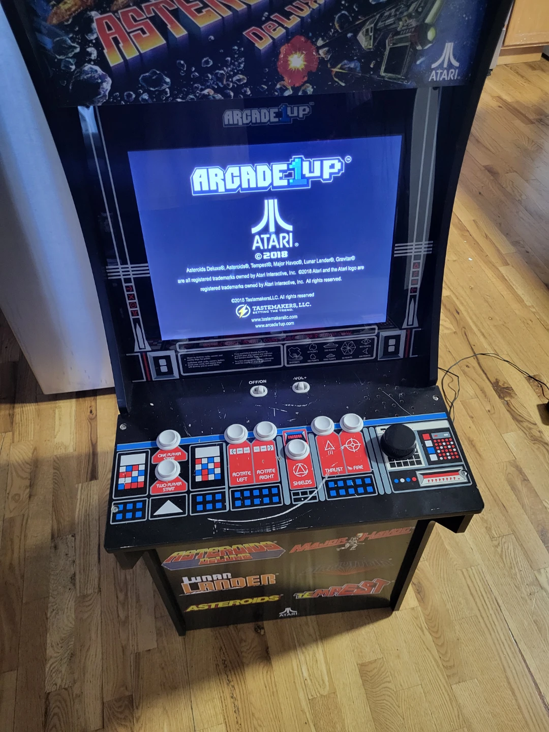 Arcade Up Atari Asteroids Deluxe Arcade Machine - photo 4