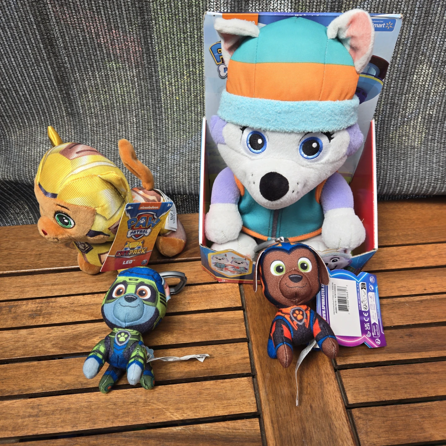 4 brand new patrol plush