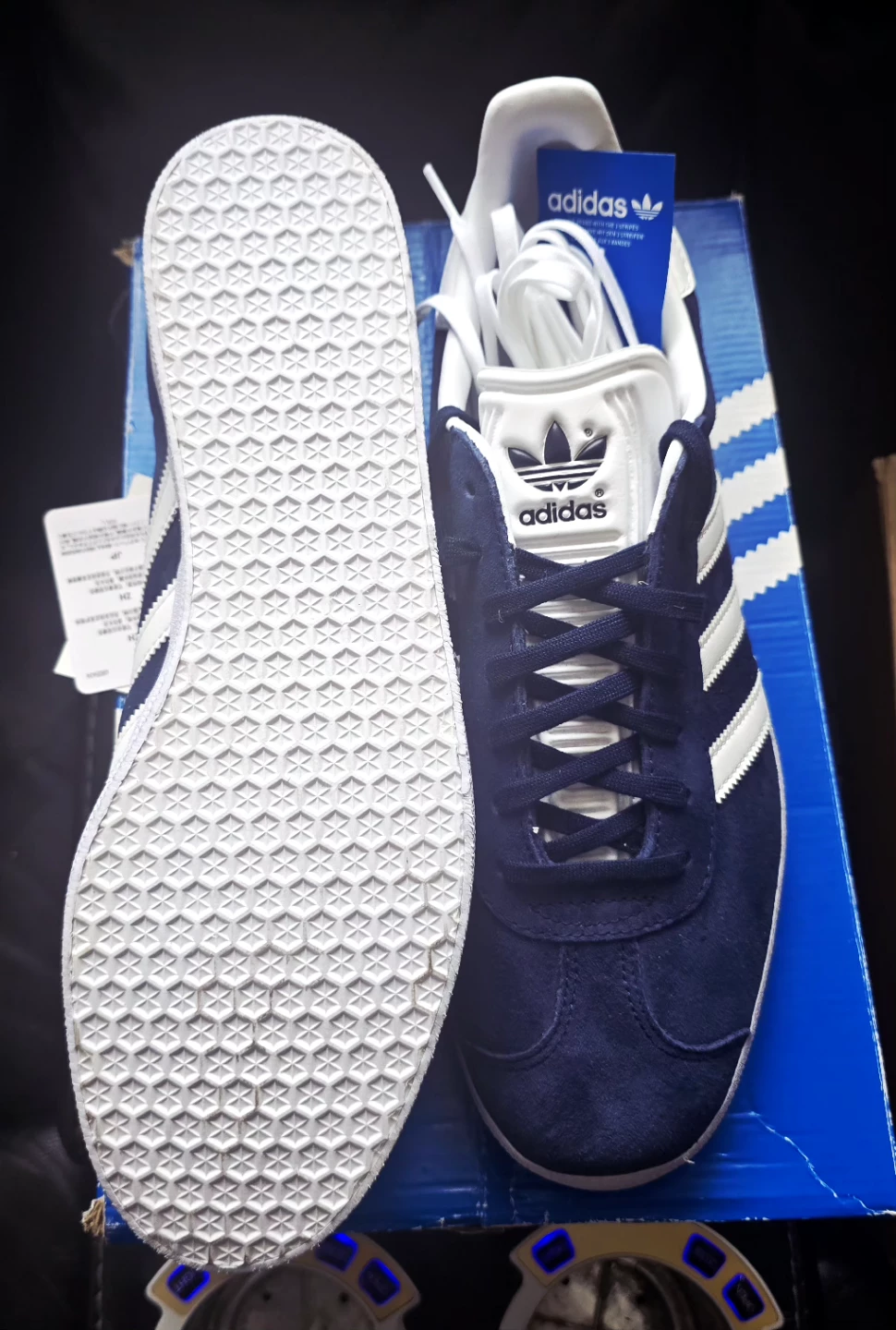 Brand new Adidas Gazelle in size US12 for sale - photo 4