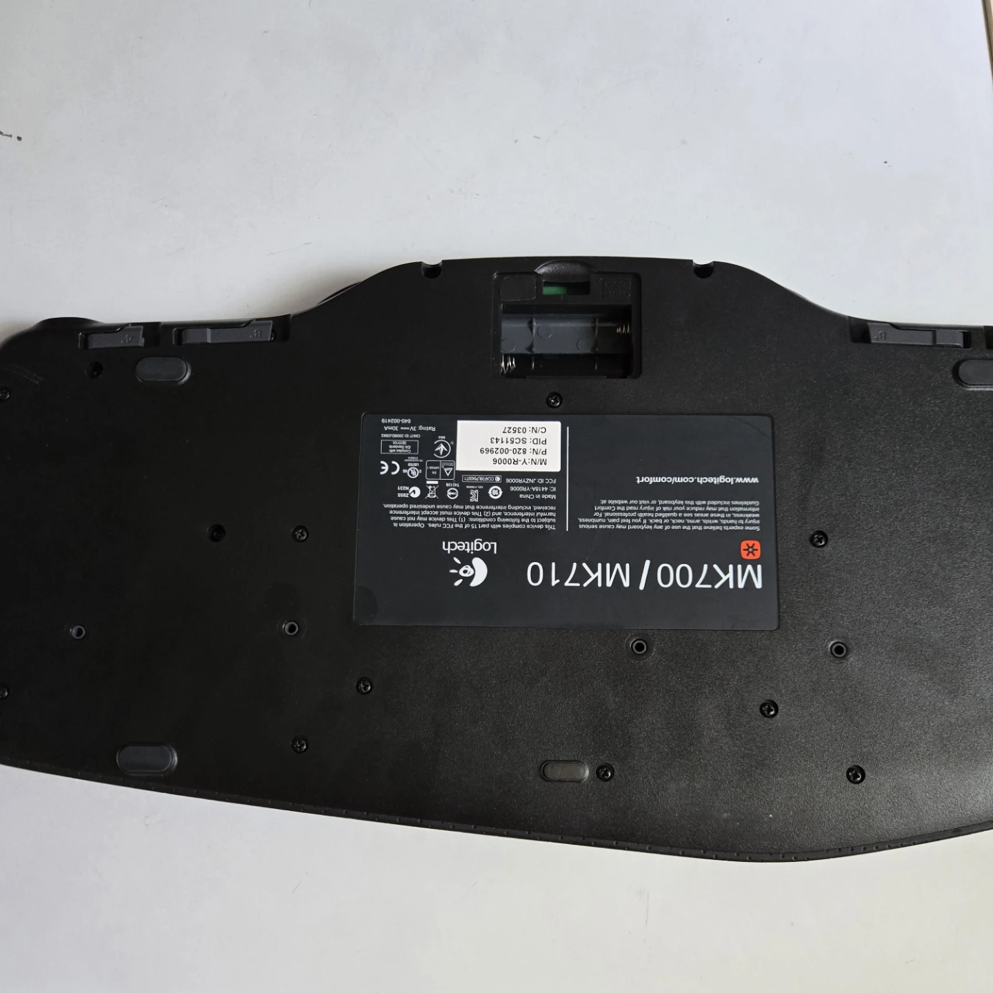 Logitech MK700/MK710 Wireless Keyboard - photo 3