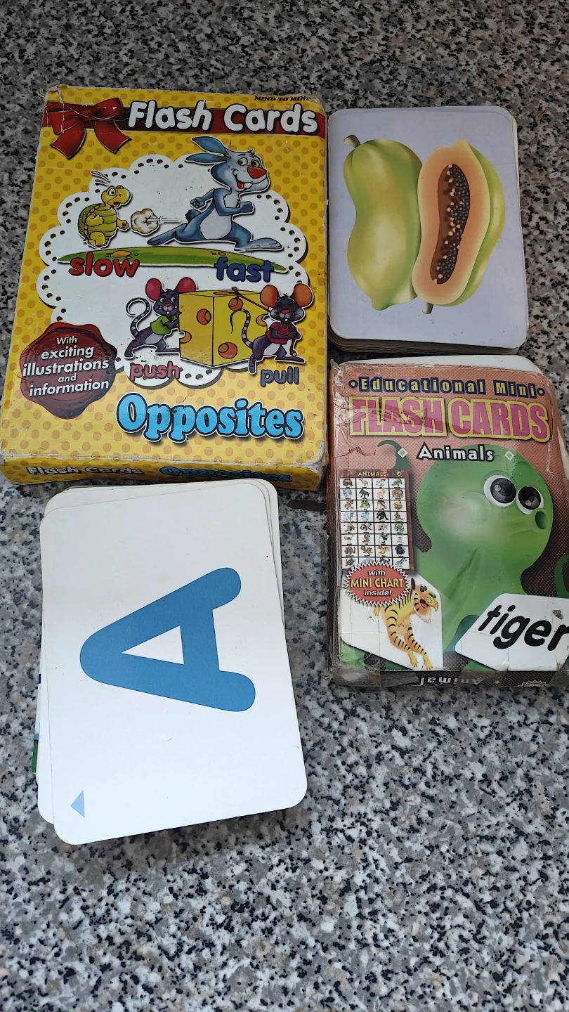 Educational Flash Cards Sets