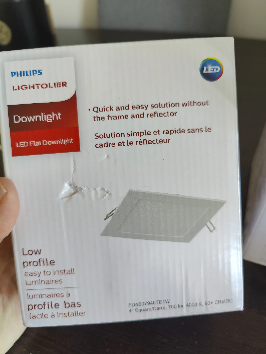Philips Lightolier Downlight LED Flat Downlight