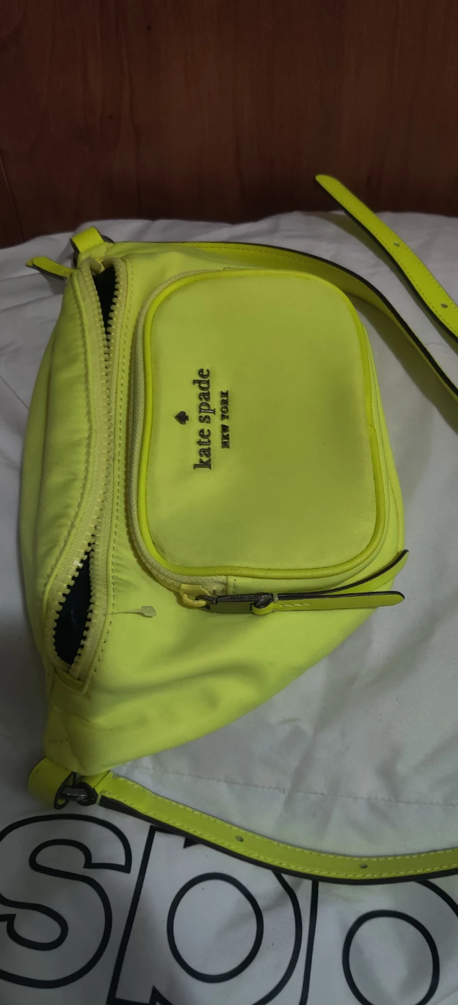 Kate Spade New York Neon Yellow Fanny Pack / Bum Bag - photo 2
