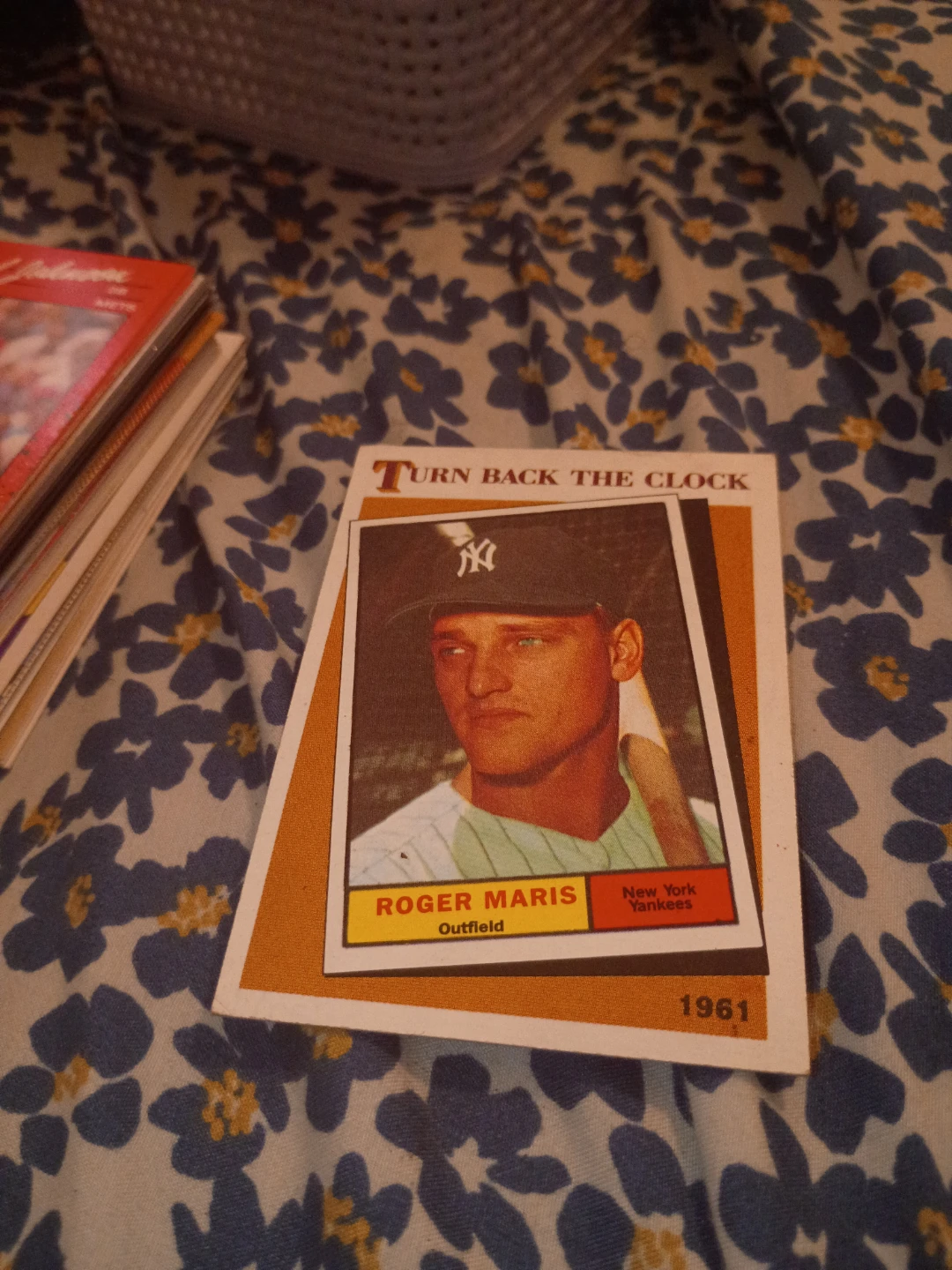 1961 Roger Maris New York Yankees Baseball Card