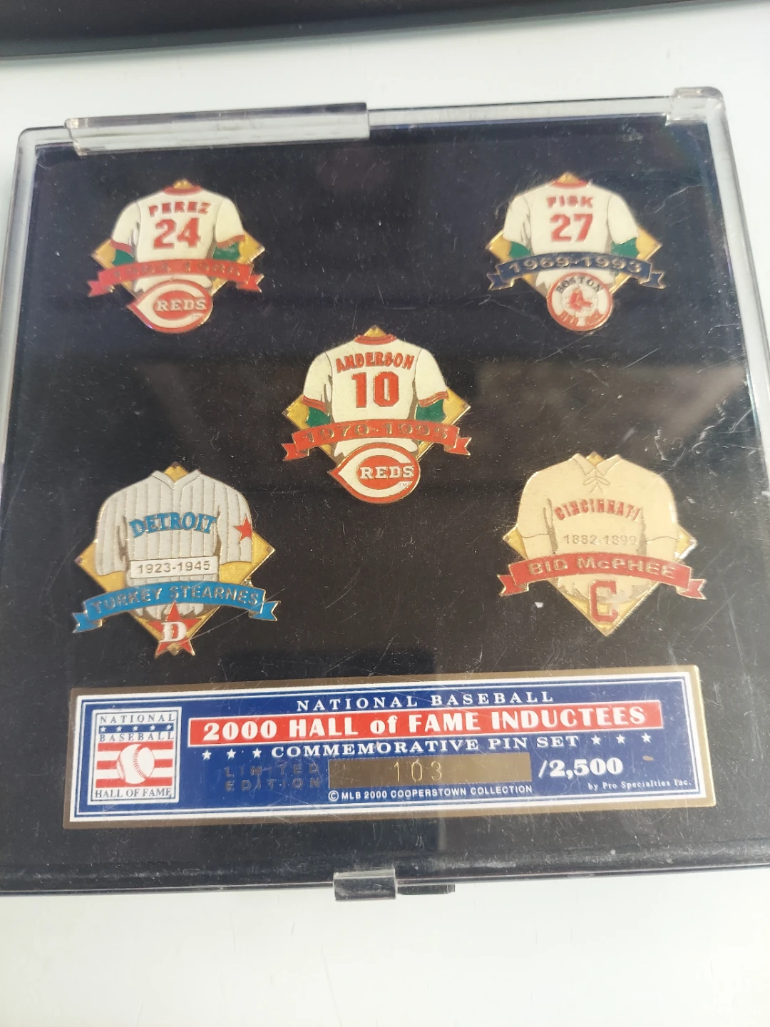 National Baseball Hall of Fame 2000 Commemorative Pin Set