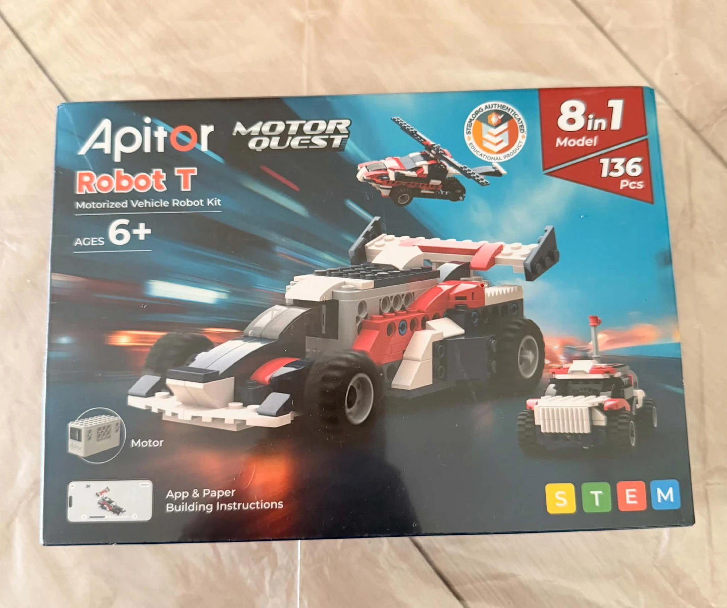 Car Robot Building Blocks