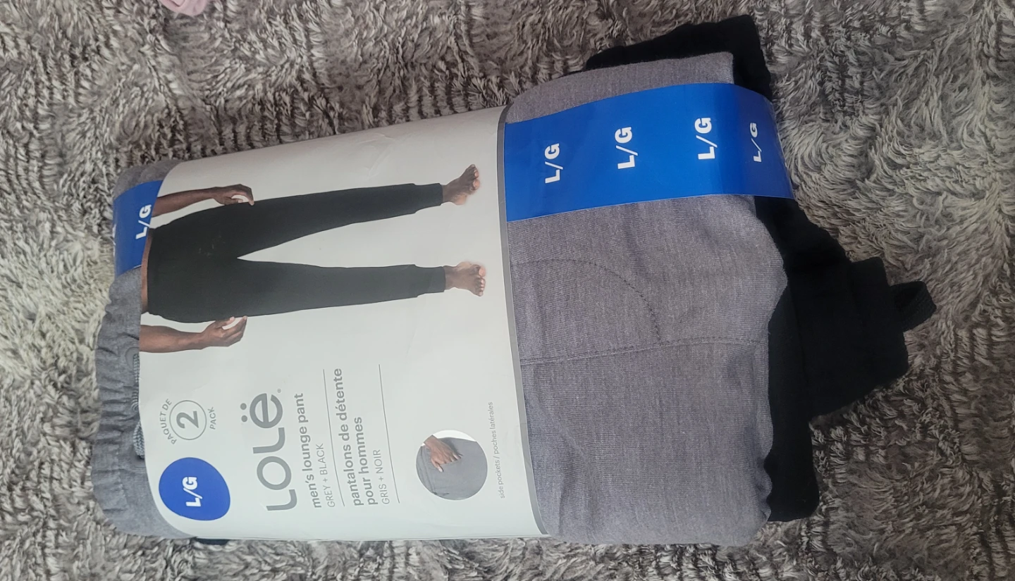 Lole Men's Lounge Pants - 2 Pack - Size L