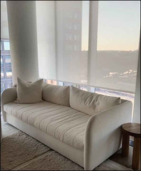 CB2 Stitch Sofa - photo 2