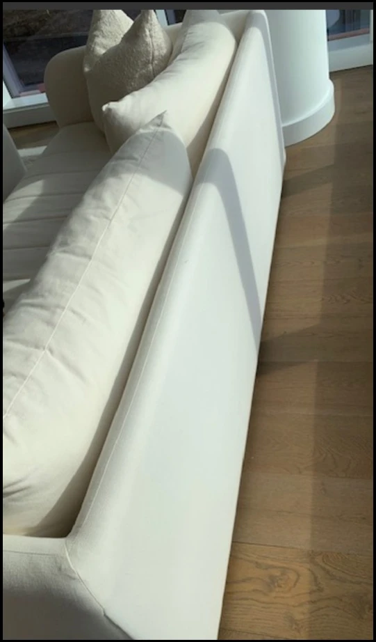 CB2 Stitch Sofa - photo 3