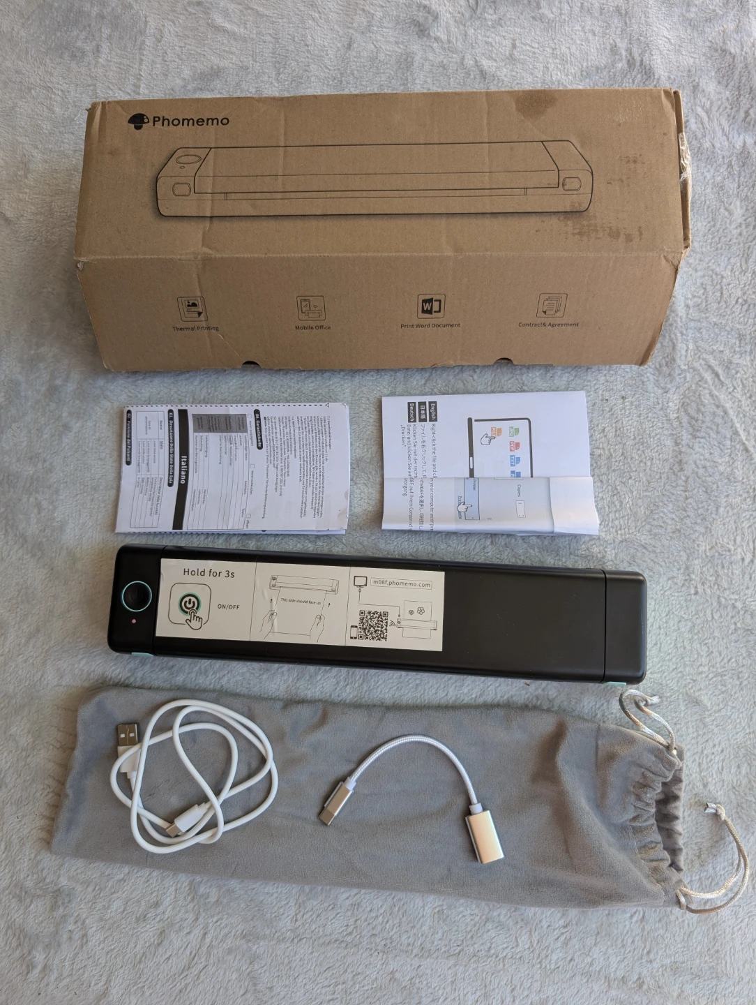 Phomemo Portable thermal printer - photo 4