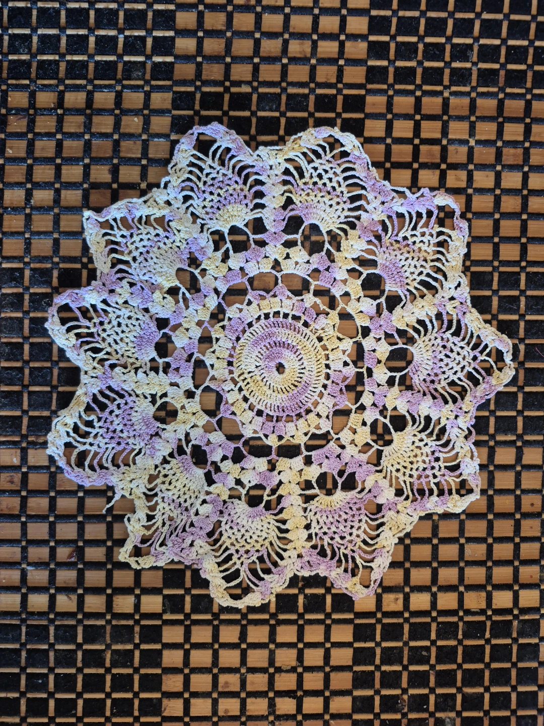Crochet doily