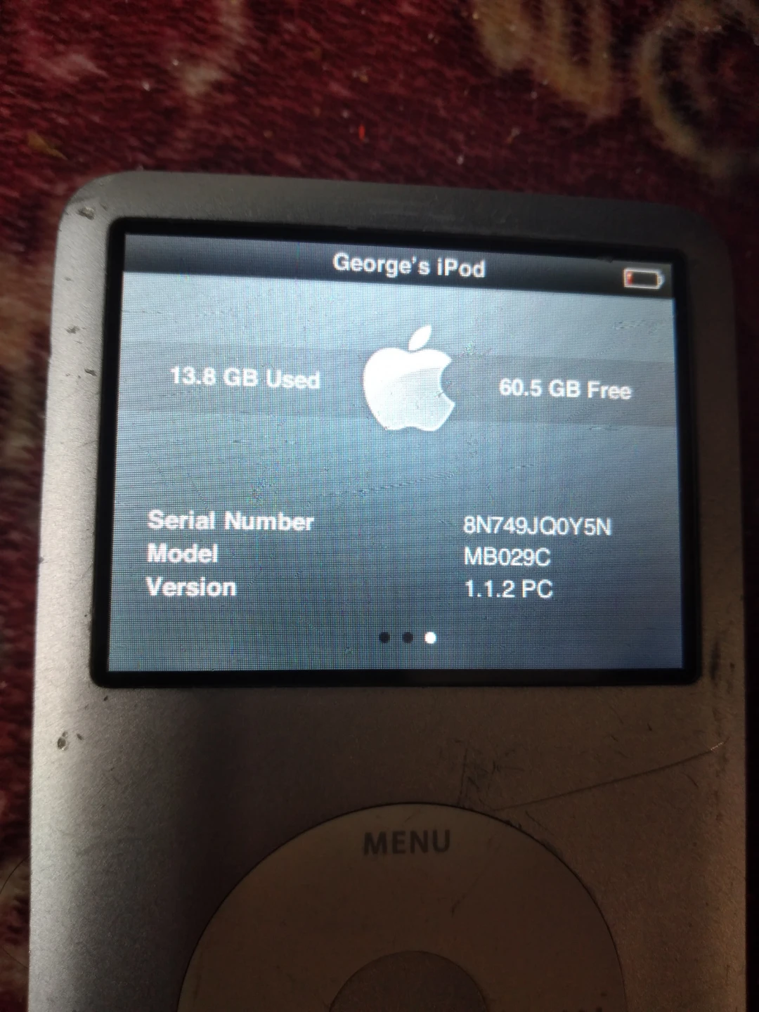 Apple iPod Classic 80GB - photo 2