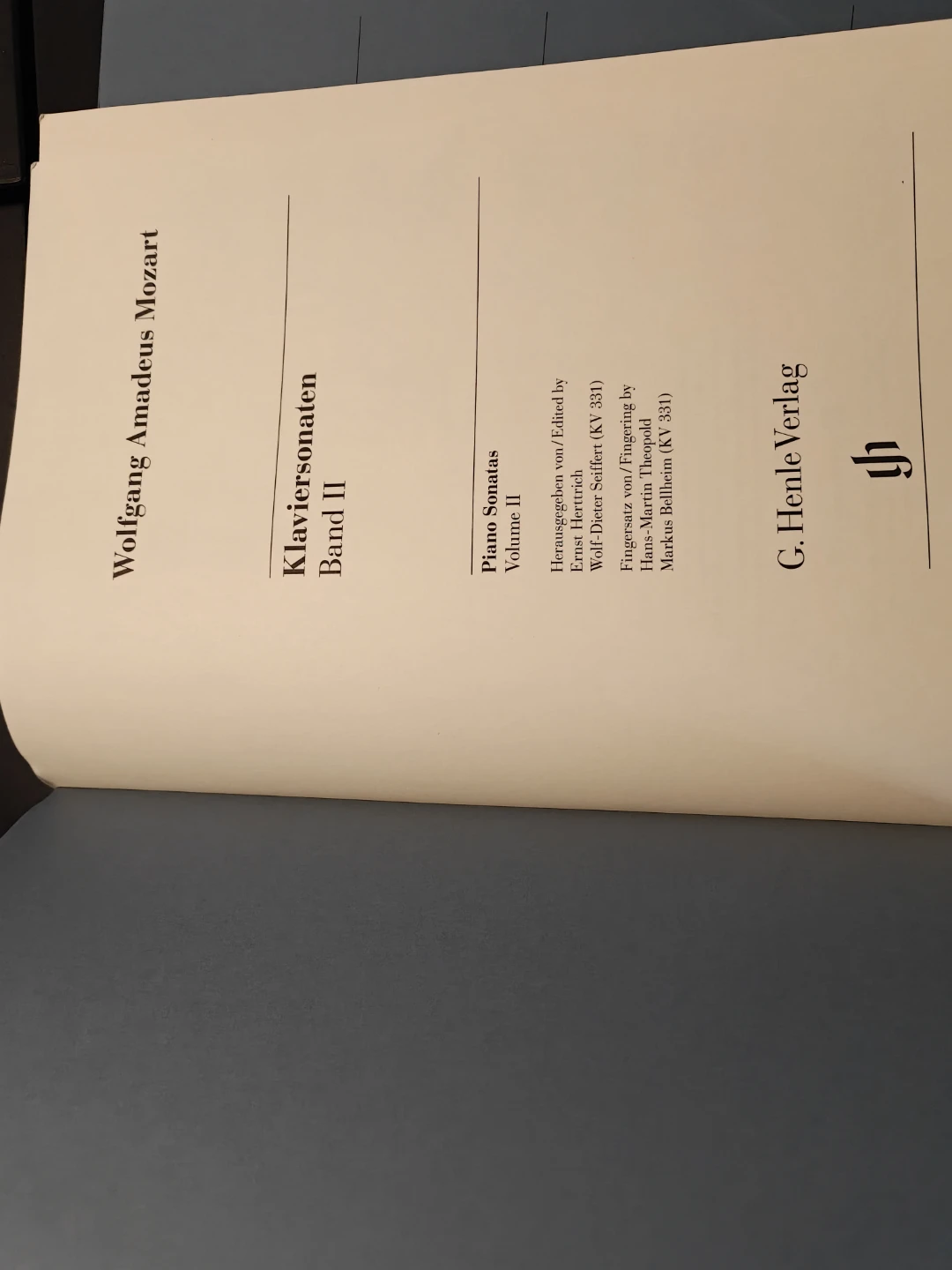 Mozart Urtext Klaviersonnaten Band I & II - photo 4