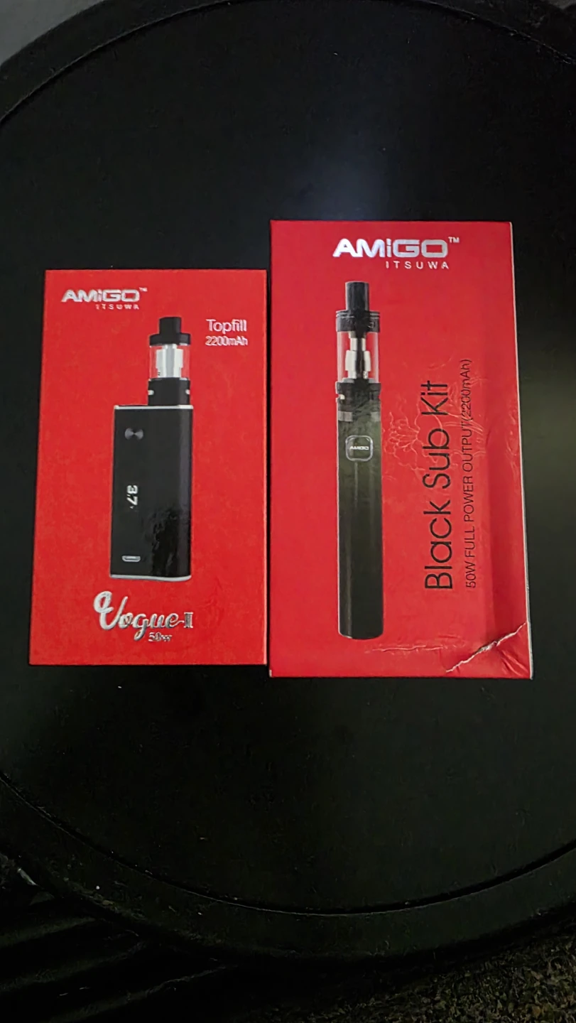 Amigo Vogue II & Black Sub Kit Electronic Vaporizers