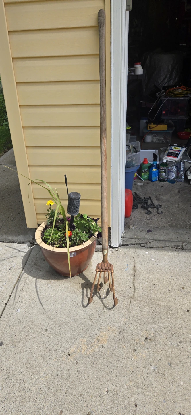 Vintage Garden Cultivator Hand Tool