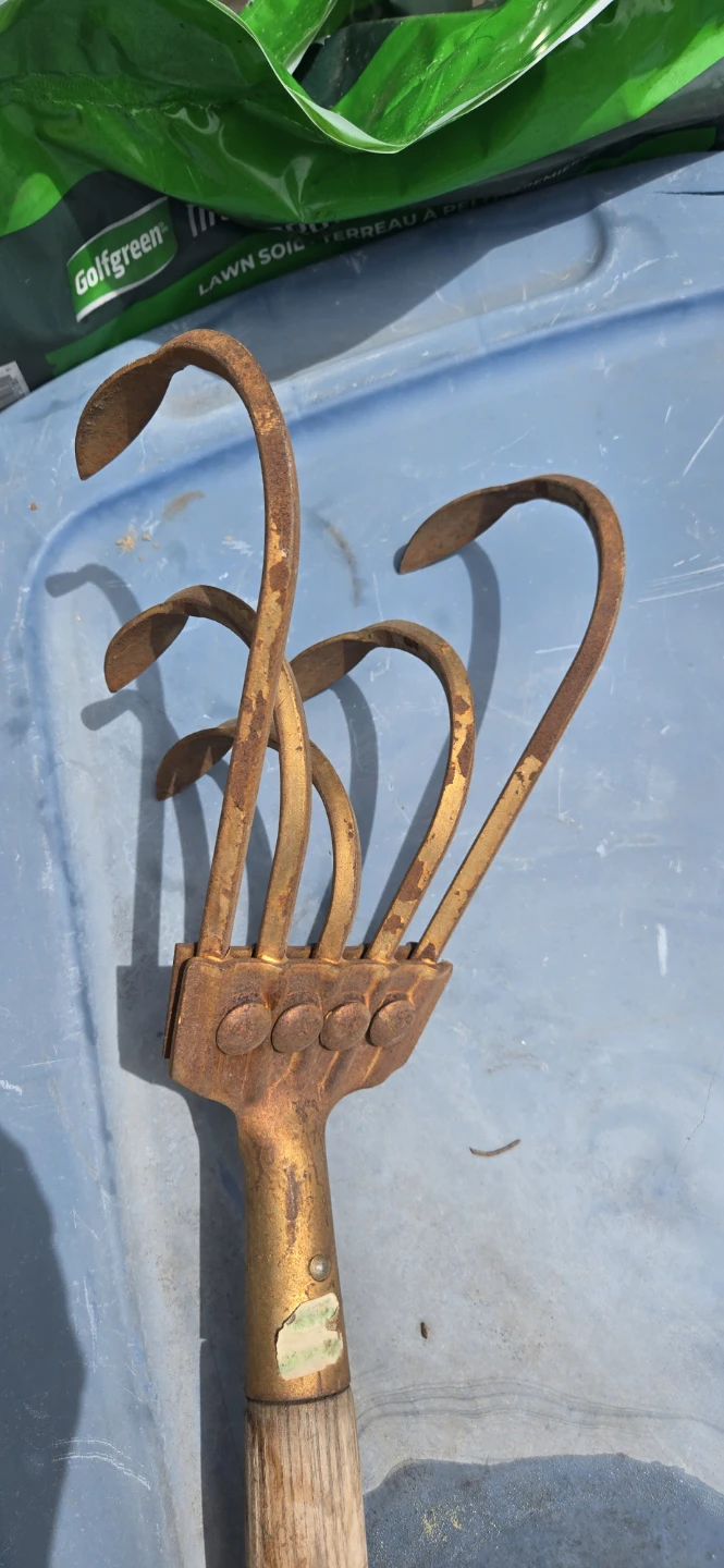 Vintage Garden Cultivator Hand Tool - photo 3