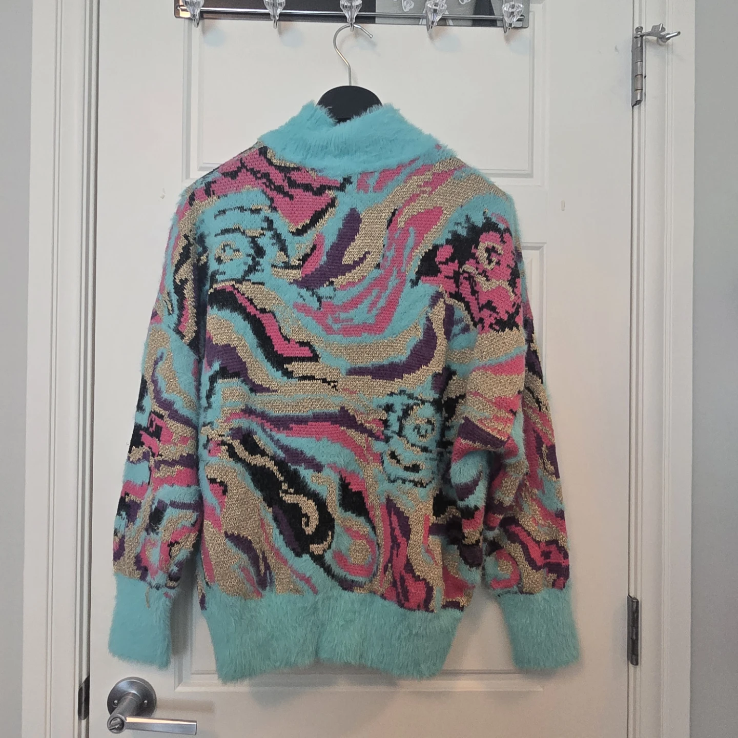Desigual Fuzzy Knit Sweater - L - photo 3