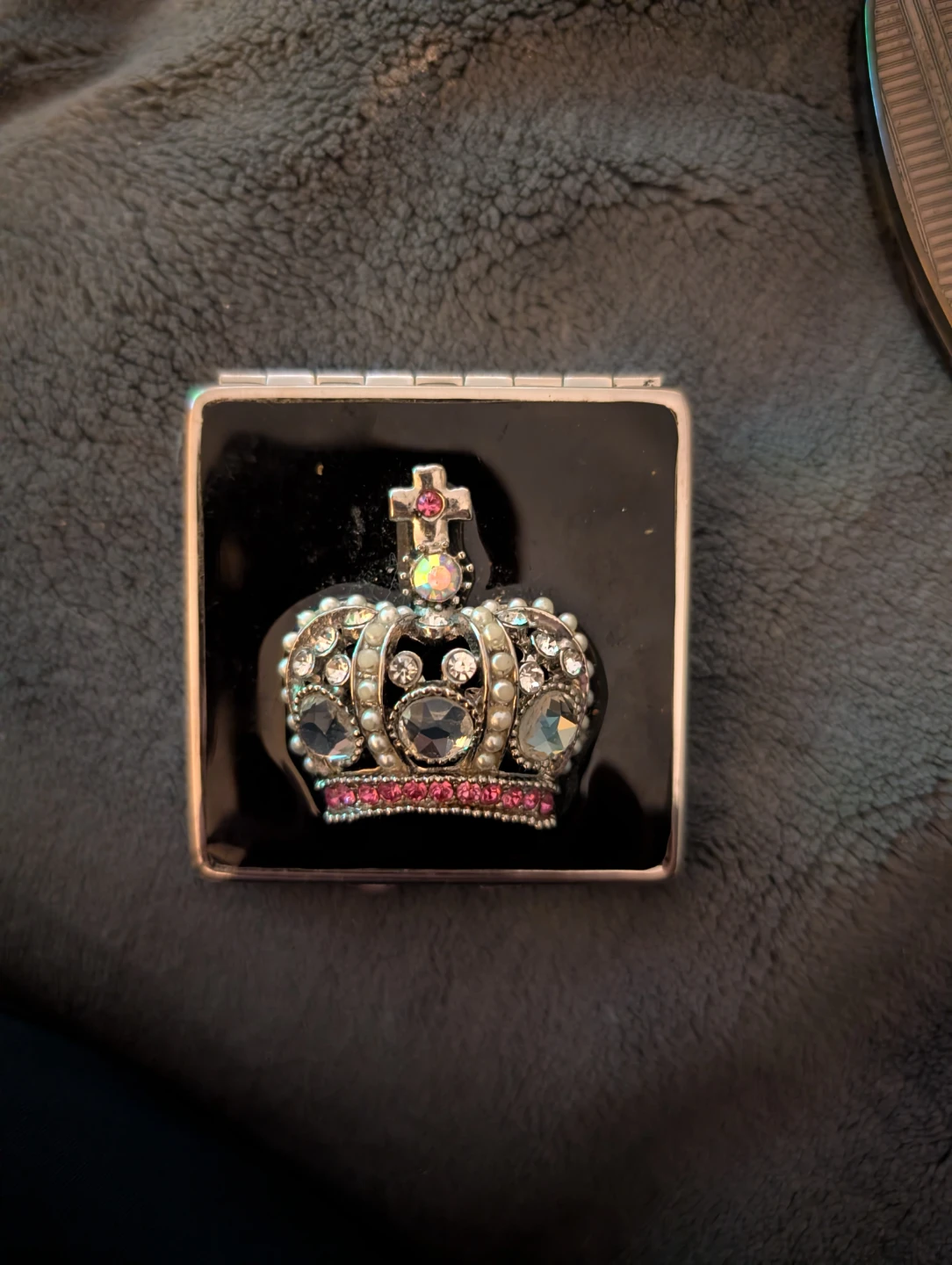 Jeweled Crown Compact Mirror - photo 5