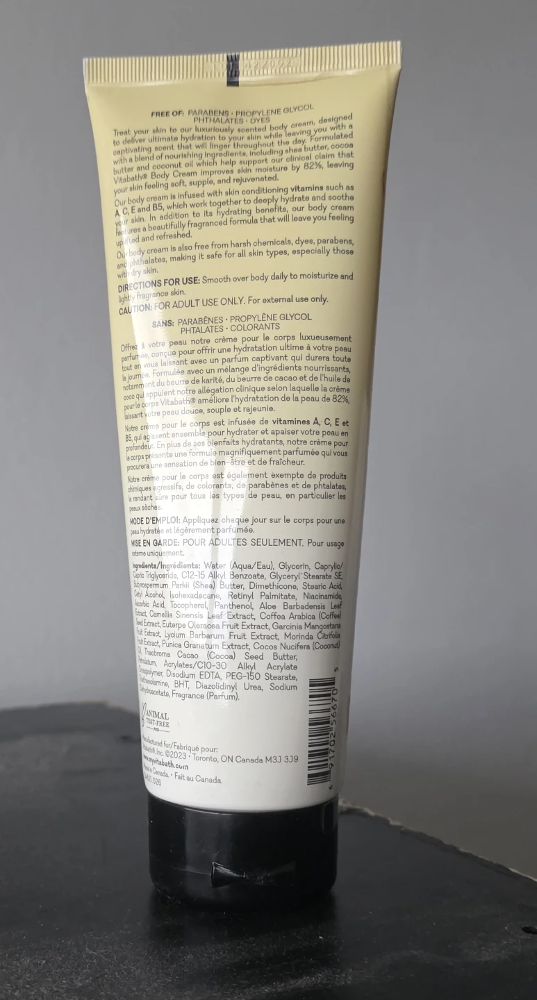 Vitabath Heavenly Coconut Body Cream 226g - photo 2