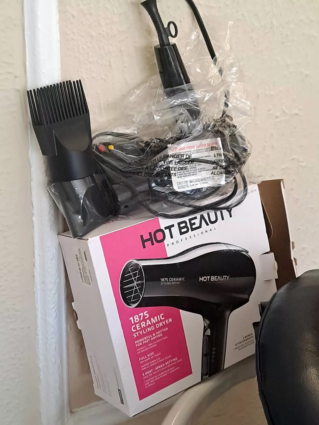 Hot Beauty Professional 1875 Ceramic Styling Dryer