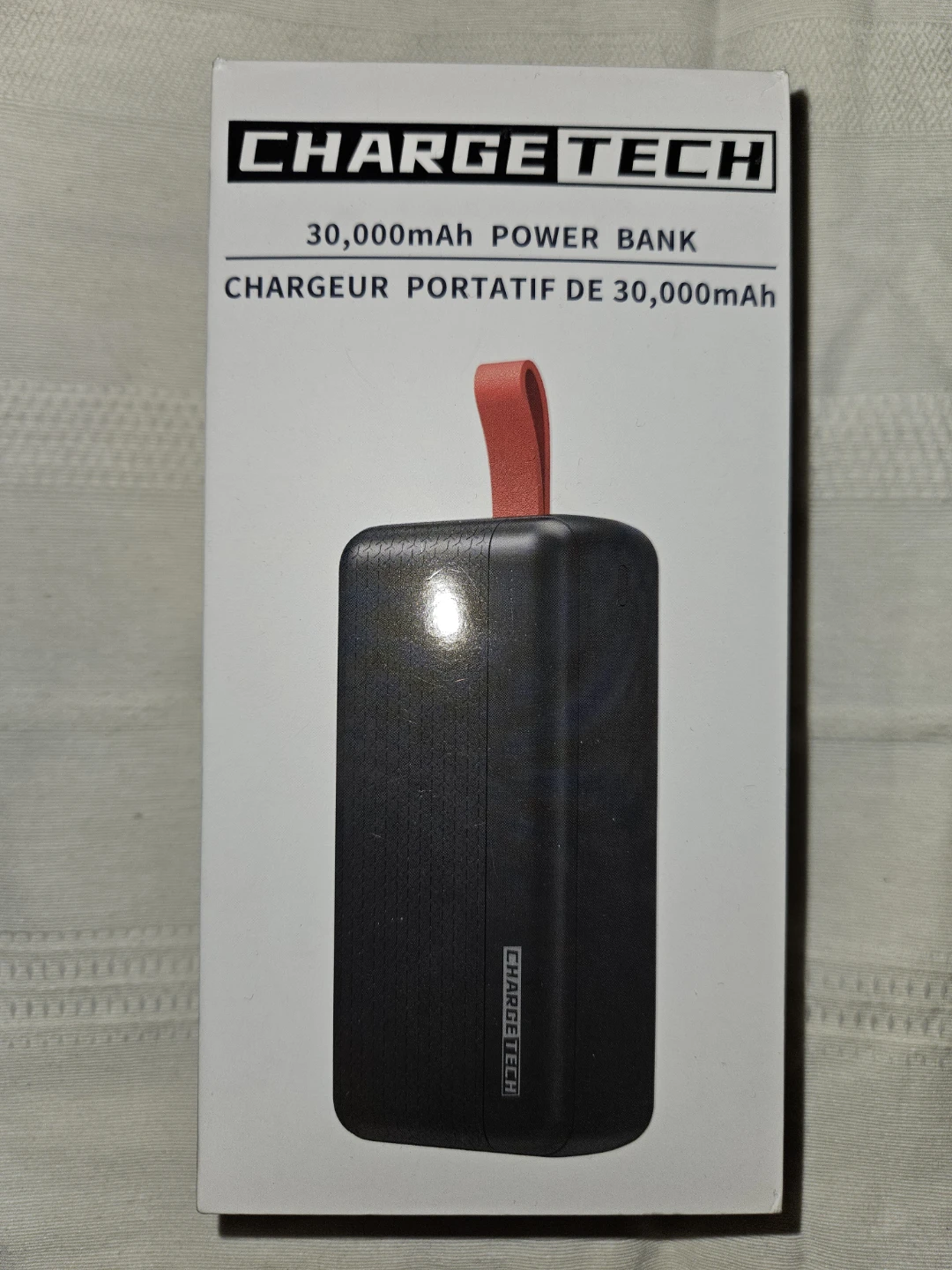 CHARGE TECH 30,000mAh Power Bank