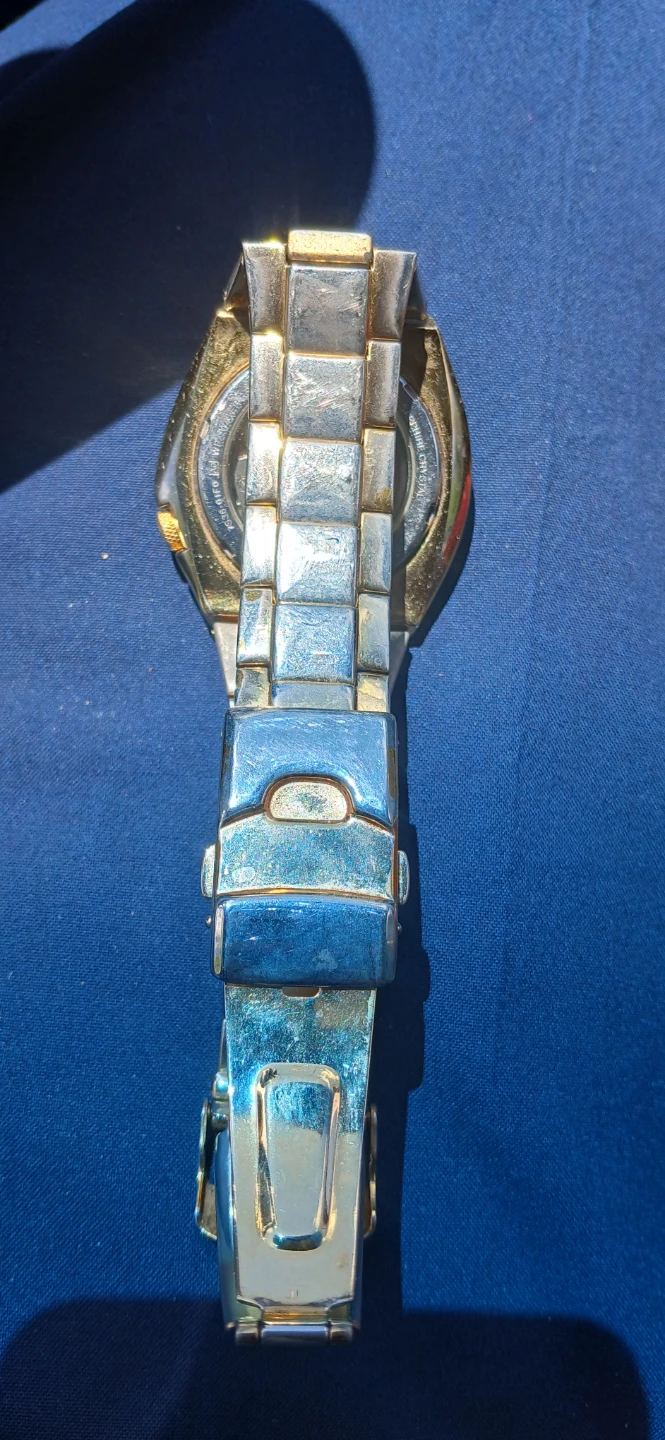 Seiko 5 Automatic Gold Tone Watch - photo 5