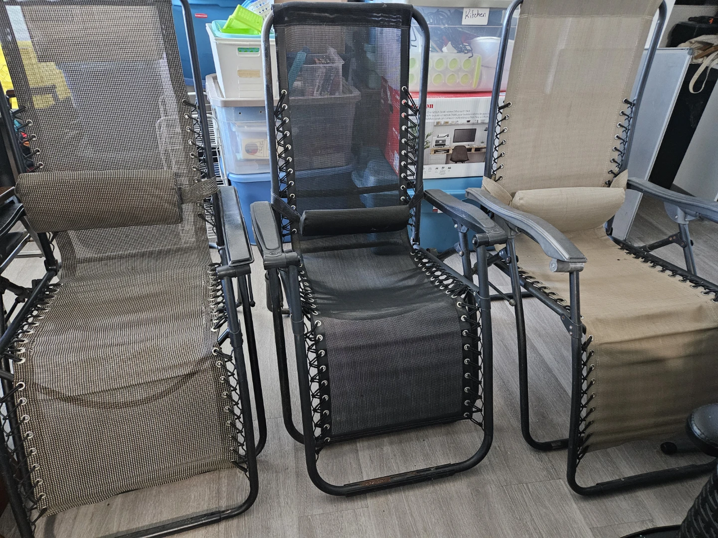 Zero Gravity Chairs (Set of 3)